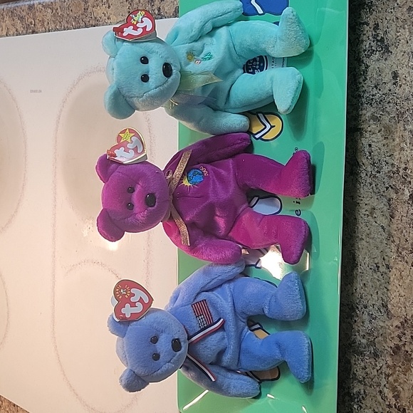Ty Other - Beanie RARE Baby bundle.. Millennium is spelled incorrectly